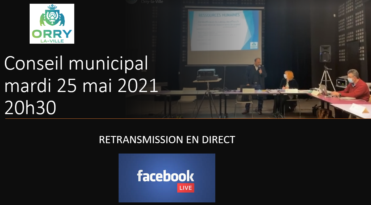 Conseil municipal 25 mai