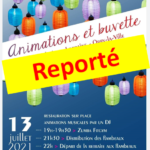 Les festivités du 13 juillet reportées à dimanche