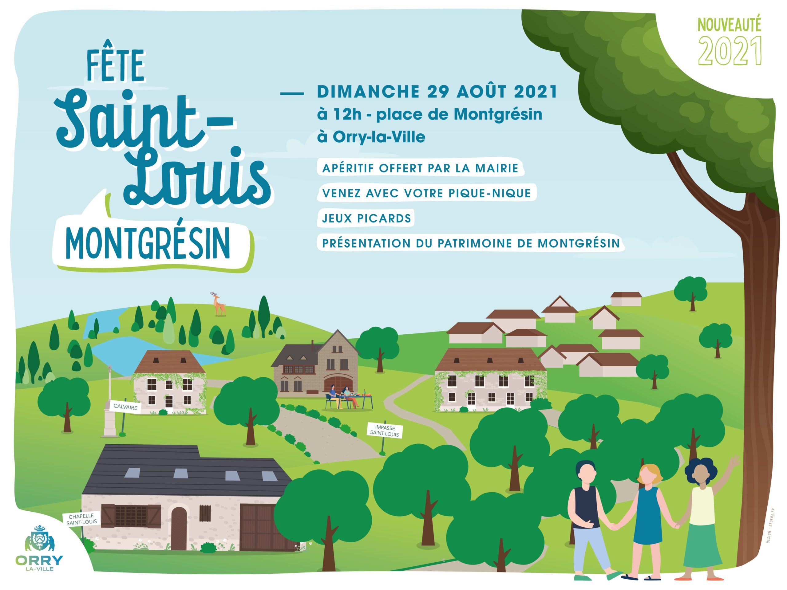 Fête SaintLouis de Montgrésin OrrylaVille