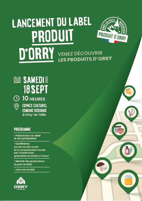 Lancement du label "Produits d'Orry"