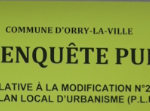 Enquête publique de modification du PLU du 06/09 au 06/10/2021