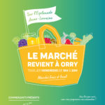 Le marché du vendredi est de retour !