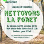 Nettoyons la forêt