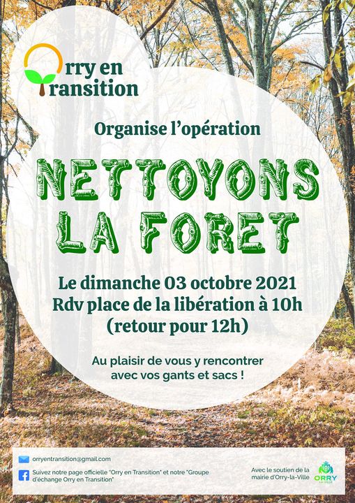 Nettoyons la forêt