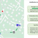 Nouveau plan de circulation Vieux chemin de Coye