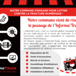 "L'informa'Truck" sur le marché du vendredi soir