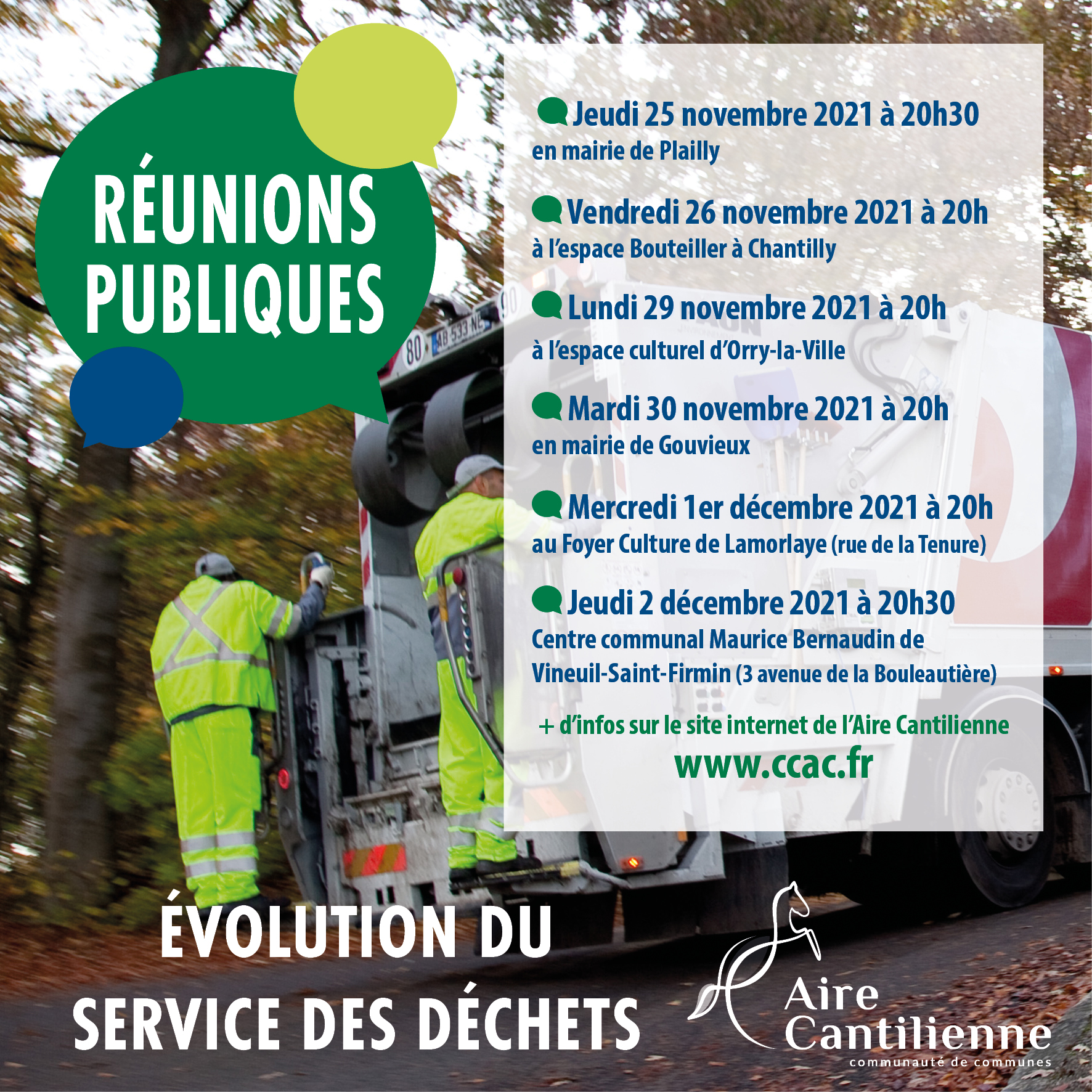 Collecte des déchets : réunion publique