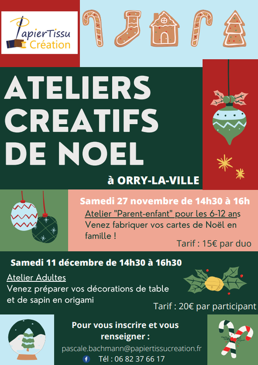 Atelier créatif de Noel