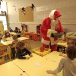 Le Père Noël est passé à l'école