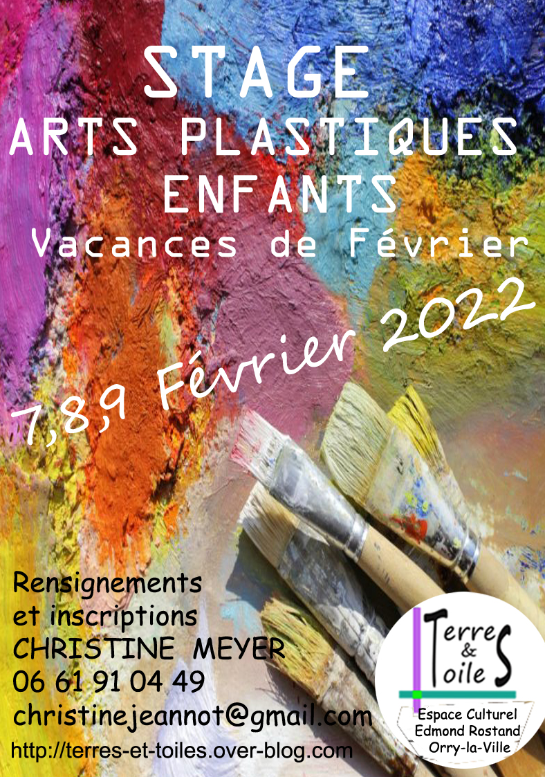 Stage arts plastiques enfants
