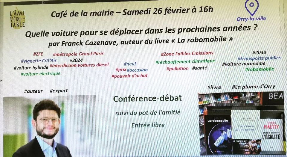 Conférence débat : quelle voiture pour se déplacer dans les prochaines années ?