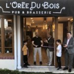 Le café-restaurant L'Orée du Bois a été inauguré