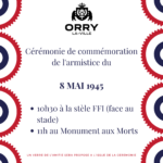 Cérémonies du 08 mai