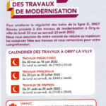 Travaux SNCF à Orry-la-Ville