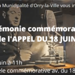 Cérémonie commémorative de l'appel du 18 juin