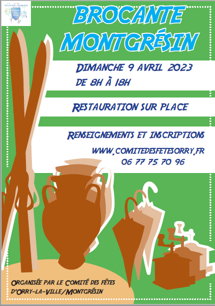 BROCANTE DE MONTGRESIN