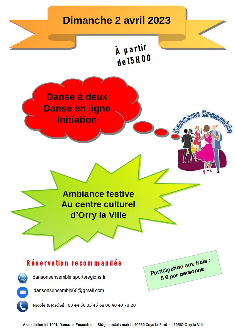Danse à deux, danse en ligne