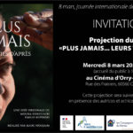 Projection du film "Plus jamais... leurs vies d'après"