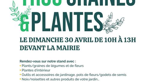 TROC DE PLANTES