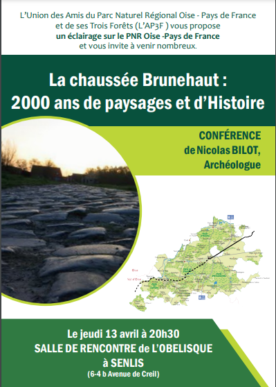 Conférence : La chaussée Brunehaut 2000 ans de paysages et d'Histoire