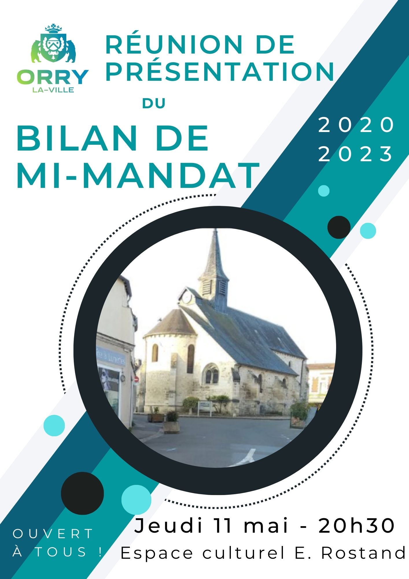 RÉUNION PUBLIQUE : bilan de mi mandat