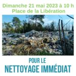 Marche citoyenne contre la décharge sauvage