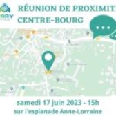 Réunion de proximité au centre-bourg