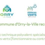 La commune d'Orry recrute un agent espaces verts
