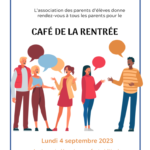 CAFÉ DE RENTRÉE