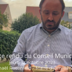 Compte-rendu du conseil municipal du 12 octobre