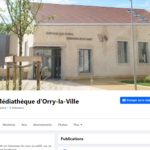 La médiathèque d'Orry lance sa page Facebook