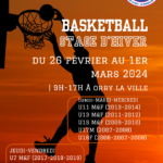 Stage de basket