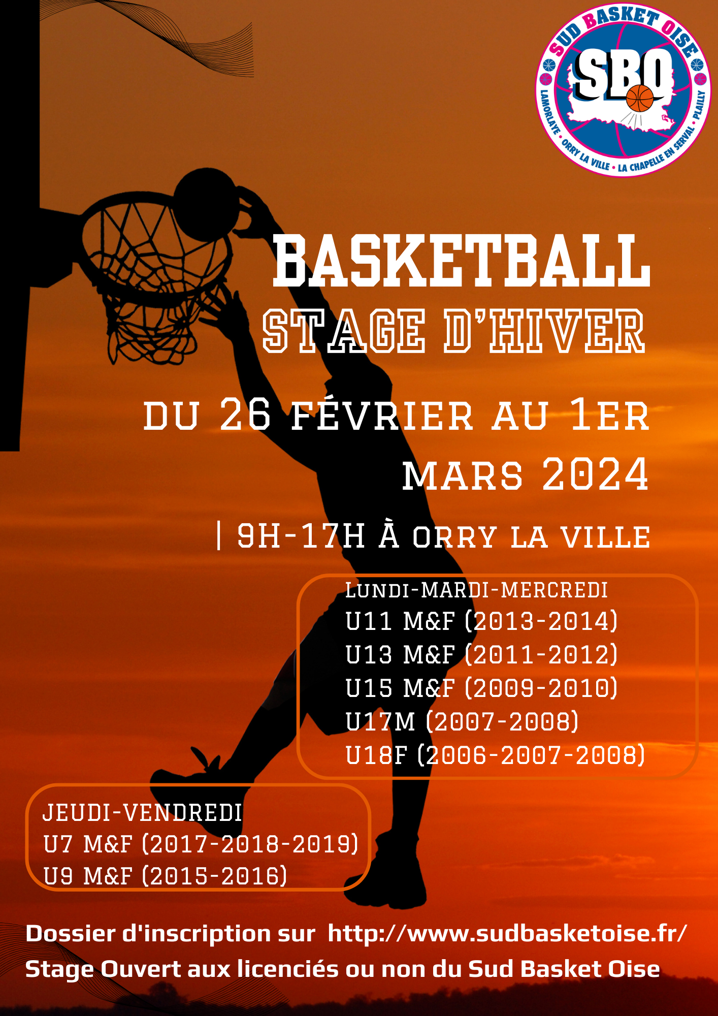Stage de basket