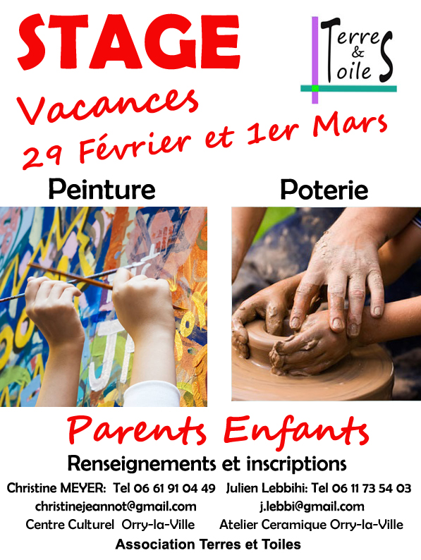 Stage Arts plastiques et Poterie