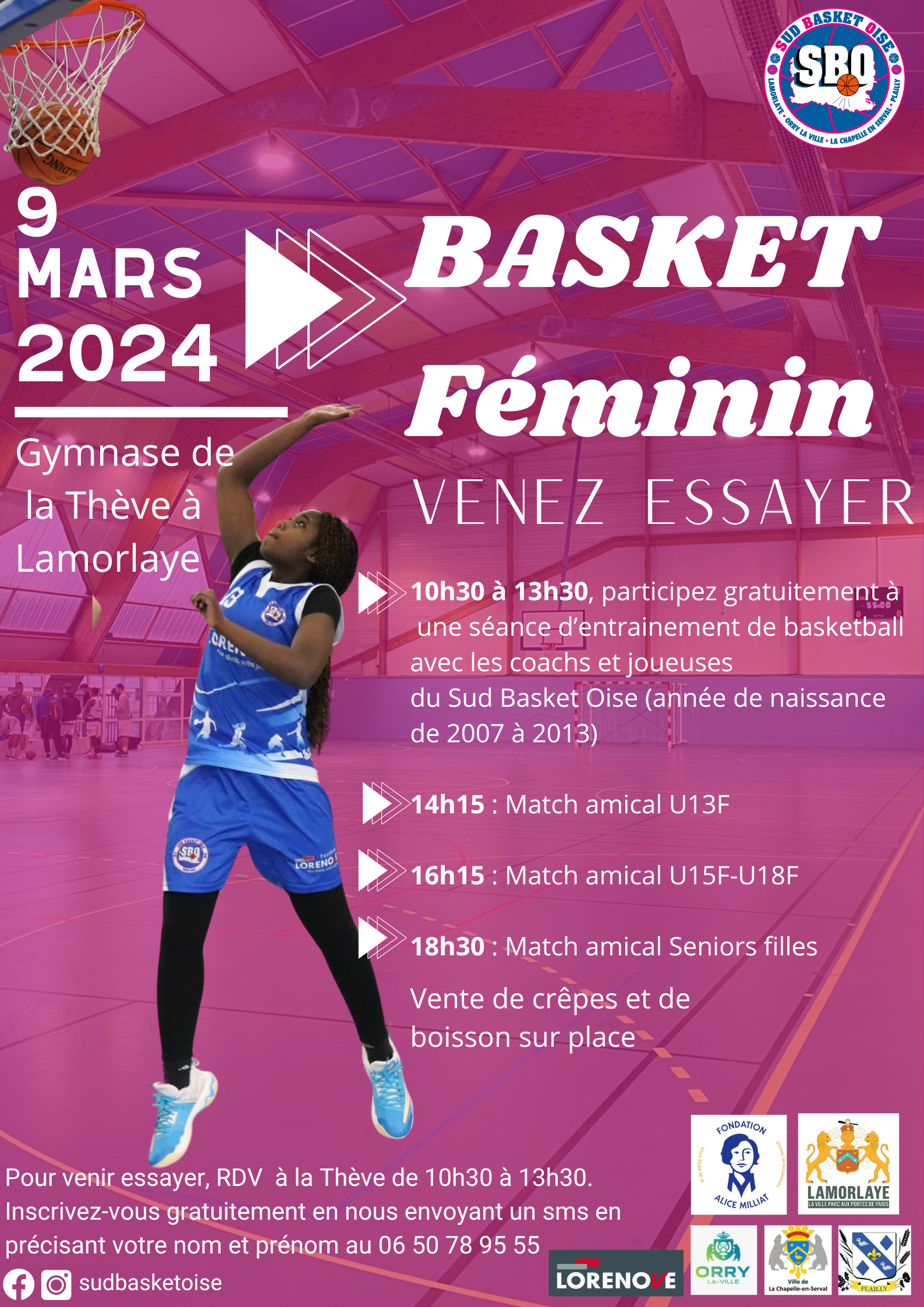 Basket féminin