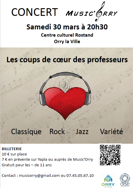 Concert Music'Orry