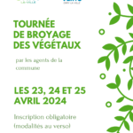 Tournée de broyage des végétaux les 23, 24 et 25 avril