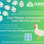 La Municipalité vous offre des poules