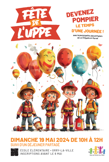 Fête de l'UPPE : devenez pompier