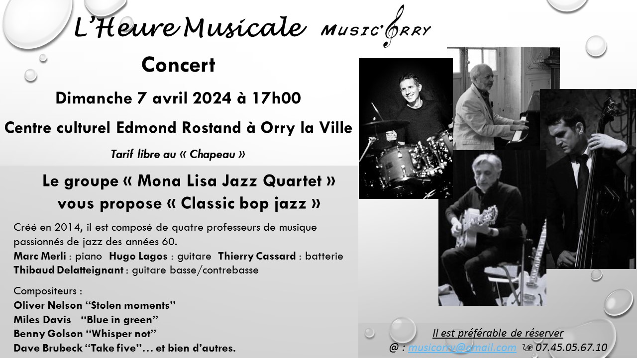 L'Heure musicale de Music'Orry