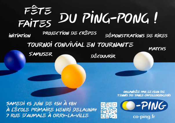 FÊTE DU PING PONG