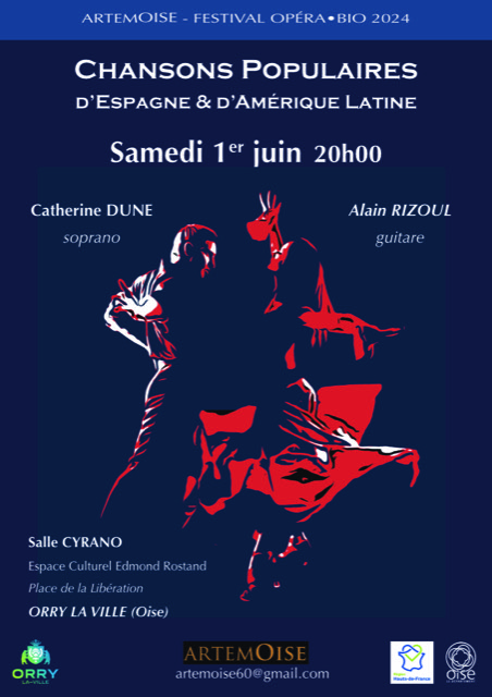 Concert : Chansons populaires d'Espagne et d'Amérique Latine