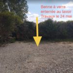 Une benne à verre enterrée bientôt installée au lavoir