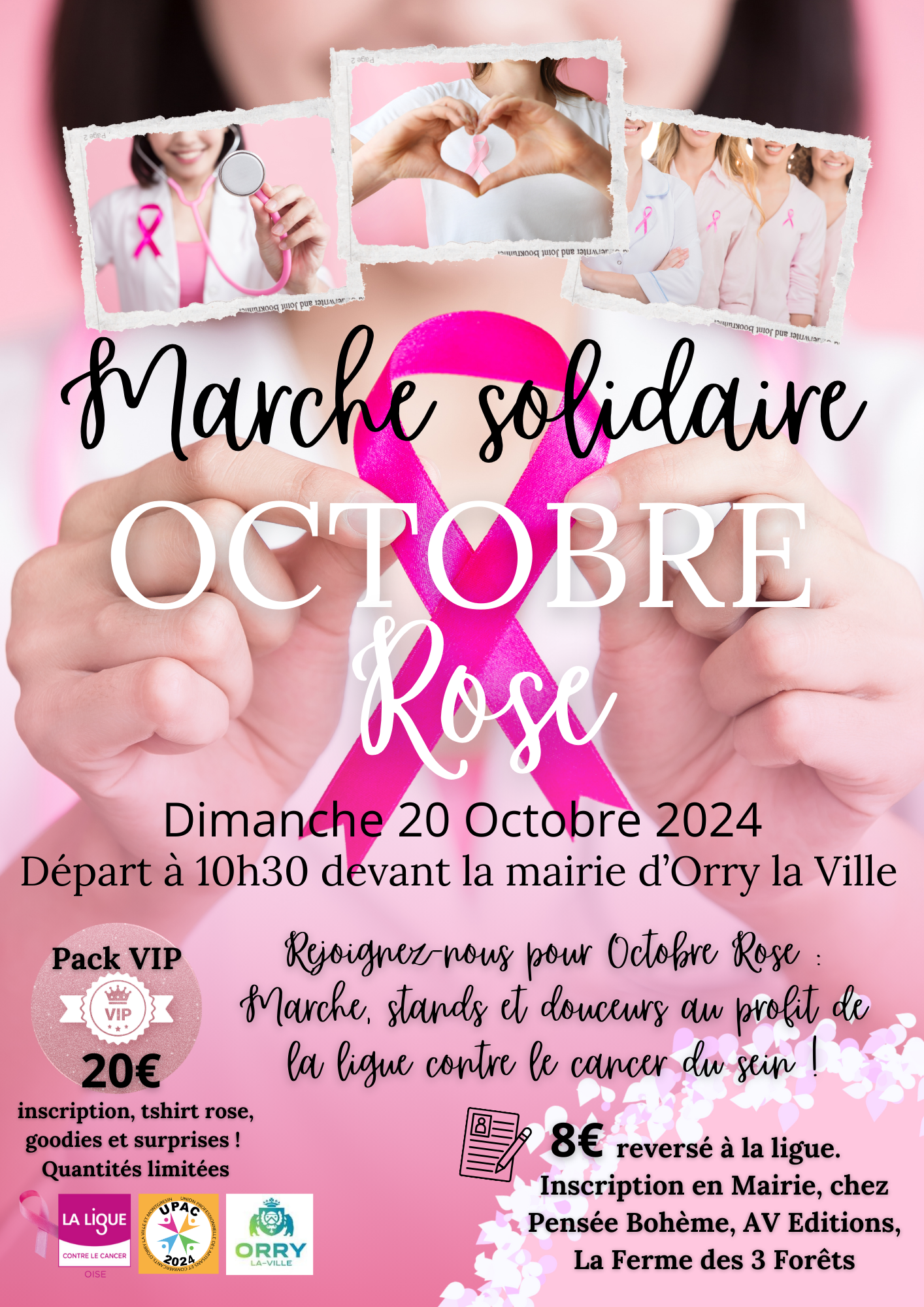 OCTOBRE ROSE : marche solidaire