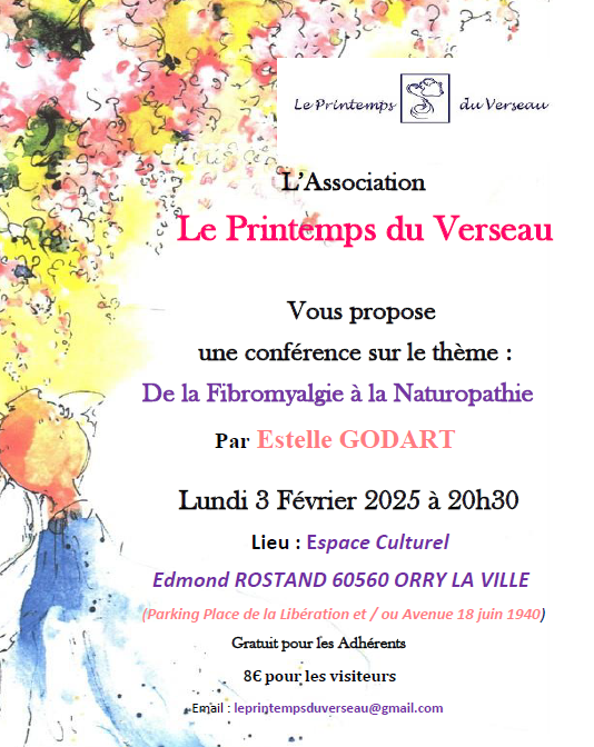 Conférence : de la fibromyalgie à la naturopathie
