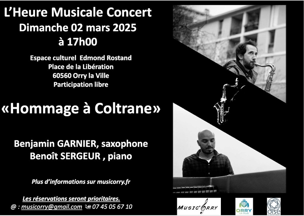 L'heure musicale : Hommage à Coltrane