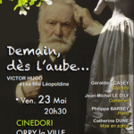 SPECTACLE MUSICAL : Demain dès l'aube Victor Hugo et sa fille