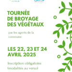 Tournée de broyage des végétaux