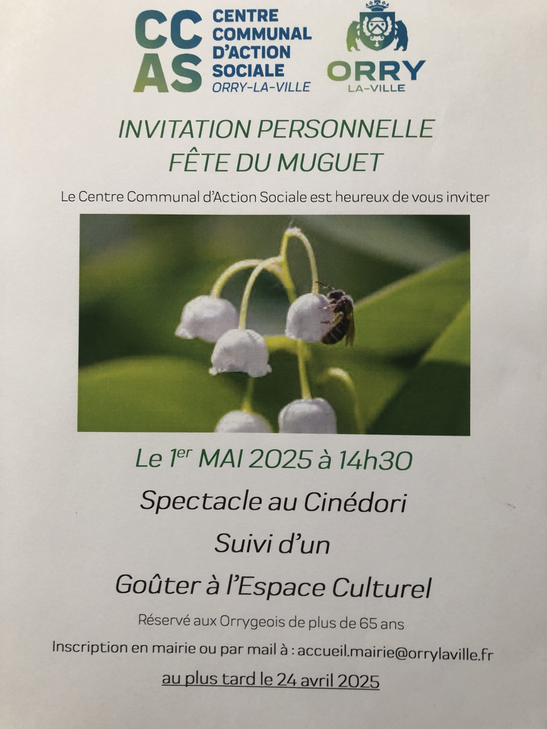 Fête du muguet des plus de 65 ans
