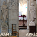La statue de Jeanne d'Arc a été restaurée
